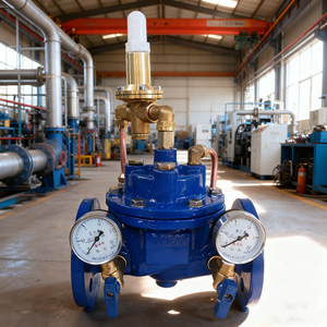 200X thí điểm kiểm tra van thủy lực giảm áp Van điều khiển DN50-DN300 cổng 2in ổ cắm gang có thể điều chỉnh mực nước - Product Image 3