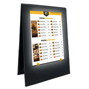 Exhibidores de Menús con Luz LED, Cubiertas de Menú Luminosas de Cuero para Restaurantes, Bares y Discotecas - Product Image 2