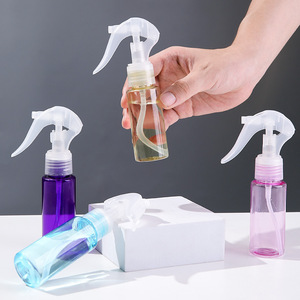 Facial <b>Mist</b> Sprayer 100Ml Transparent Purple Blue Pink Green Manual Spray <b>Bottle</b> For Toner Lotion Travel Use - Product Image 4