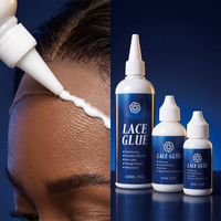 Colle Invisible pour Perruques en Gros, Sans Latex, Fixation Forte, Résistante à la Transpiration et à l'Eau, 38ml 60ml 150ml, Colle pour Dentelle
