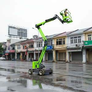 מחיר מפעל 20 מטר 200 ק\"ג הרמה אווירית טלסקופית מפרקית נגררת זרוע עכבישית הידראולית במת הרמה עכבישית - Product Image 6