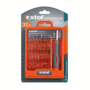 8819105 EXTOL 32 piezas Juego <span class=keywords><strong>de</strong></span> <span class=keywords><strong>destornilladores</strong></span> <span class=keywords><strong>de</strong></span> <span class=keywords><strong>relojero</strong></span> <span class=keywords><strong>de</strong></span> <span class=keywords><strong>precisión</strong></span> para Micro joyeros Mini relojeros - Product Image 2
