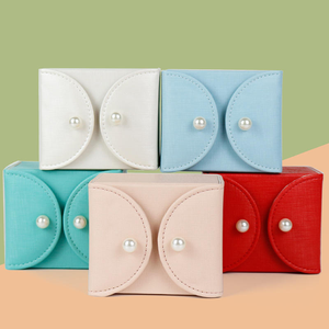 Jewelry storage <b>box</b>, multi-compartment jewellery case, portable jewelry organizer, small jewelry drawer <b>box</b>, <b>earring</b> necklace - Product Image 2