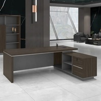 Bureau de direction moderne en MDF, mobilier en bois au design convertible, prix compétitif, en vente
