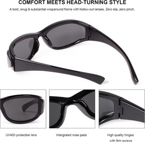 Classic Men's Sports <b>Glasses</b> Polarized Driving Fishing Running Sunglasses for Europe and America - Product Image 2