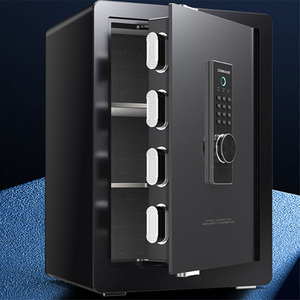 Thép Điện Tử An Ninh Tiền Gửi Tiền Vân Tay Thông Minh An Toàn Văn Phòng Khách Sạn Lớn An Toàn Hộp Cho Tiền - Product Image 1