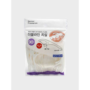 Miglior prodotto per uso orale doppio filo interdentale in bambù e Nylon per la pulizia dei denti e l'uso della pulizia 90P - Product Image 1