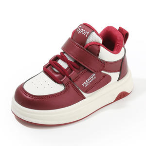 รองเท้ากีฬาเด็กฤดูใบไม้ผลิ รองเท้าลำลองเด็กชายและเด็กหญิง รองเท้าบาสเก็ตบอลหุ้มข้อสูง รองเท้าวิ่งเด็ก รองเท้าเด็กอ่อน ระบายอากาศได้ดี - Product Image 1