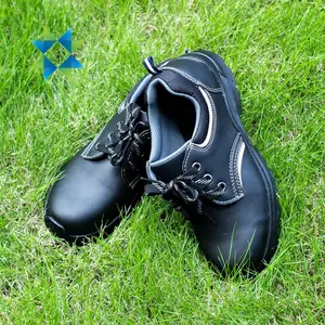 SKPURE Good Price OEM/ODM Classic Lightweight Low Cut Split Leather Durable PU Outsole Safety Shoes