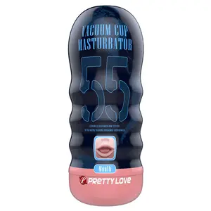 Logo kustom mainan seks untuk pria Cup masturbasi silikon mainan seks vagina saku Vibrator