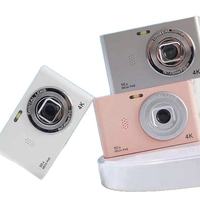 Appareil photo numérique CMOS haute résolution 5000W avec zoom optique, étanche, antichoc, batterie rechargeable, vidéo 4K pour usage scolaire - Étudiant