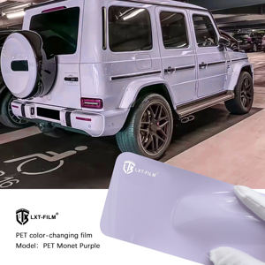 Alto brillo Monet Color púrpura vinilo Car <span class=keywords><strong>Tuning</strong></span> pegatinas brillante cambiante PET película de vinilo - Product Image 1