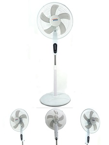 De plástico de color negro 3 velocidad hogar materias primas <span class=keywords><strong>espa</strong></span>Ã a 16 pulgadas 35 vatios ventilador de pie - Product Image 4