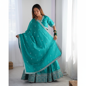 ชุดงานปาร์ตี้ผ้าด้ายและลำดับชุดออกงานหรูหรา - Product Image 1