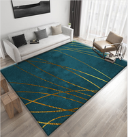 Tapis et moquettes à imprimé floral 3d bon marché à vendre Tapis d'hôtel moderne
