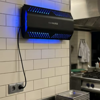 Pièges à insectes de haute qualité avec plaque collante UV, lampe anti-moustiques et anti-mouches avec plaque adhésive