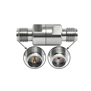 Adaptateur SMA femelle vers RP-SMA femelle en acier inoxydable, polarité inversée, connecteur coaxial RF 50 ohms - Product Image 4