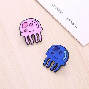 Wholesale Designer <b>Hat</b> Collar Clothes Lapel Cute Cartoon Jellyfish Supplier Manufacturer Custom Hard Soft Enamel <b>Pins</b> - Product Image 2
