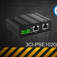 Inyector PoE de 2 Puertos 10/100/1000 Mbps, 12V/24V/48V, Inyectores PoE++ Industriales de 90W para Redes de Alimentación CC