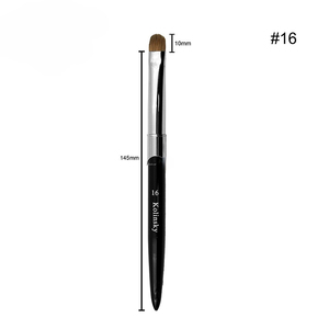 Pinceau à ongles pour le nettoyage des bords, logo personnalisé, professionnel, pour salon de manucure, nettoyage des pointes françaises, outil de peinture pour nail art - Product Image 6