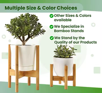 Étagère polyvalente réglable à 3 niveaux pour plantes en pot Succulentes Fleurs Assemblage facile Support pour plantes d'intérieur et d'extérieur pour chambre