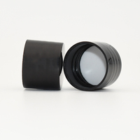 Capuchon de bouteille en plastique transparent, créateur, nouveau design, personnalisé, couvercle de bouteille, vis ronde, couvercles en plastique, capuchon à vis, 63mm
