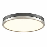 Plafonnier LED Worbest 16 pouces, série bicolore, 25W, 1800lm, adapté au salon, à la chambre à coucher, au couloir, certifié ETL/cETL