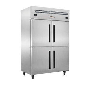Refrigerador Vertical Comercial para Cocina de Hotel, Doble Temperatura, 4 Puertas, Acero Inoxidable, Enfriado por Aire, Control Digital Automático HL1.0 - Product Image 4