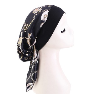 Turbans Chimio pour Femmes, Foulards pour Cheveux Longs, Bandeaux, Bonnets pour Cancer, Bandanas B-4276 - Product Image 4