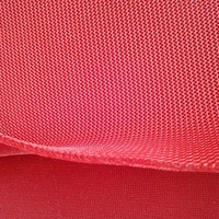 Tissu en maille 3D respirant 100% polyester noir pour chaussures, canapé, voiture, vêtements, accessoires de bagages pour filles