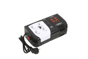 Bộ Ổn Áp Điện Áp Một Pha Loại Ổ Cắm Rơ Le 220V 50Hz Với 4 Phích Cắm - Product Image 5