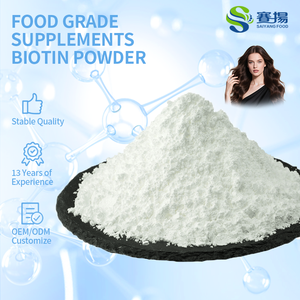 Großhandel Guter Preis 1% Vitamin H Biotin-D-USP 1% Vitamin H Hochreines Biotin pulver - Product Image 1