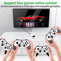 Nueva Consola de Juegos Portátil M88 de 128 GB con Sistema Operativo Linux, Compatible con Juegos PS2/3D, Salida 4K, Controles Inalámbricos de Código Abierto