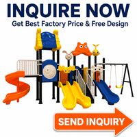 SageDelightRides Unité de loisirs OEM, Ensemble de balançoires et toboggan en spirale pour enfants, en LLDPE et tubes en acier galvanisé, pour aires de jeux communautaires, vente en gros