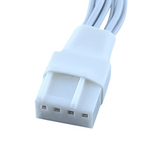Câble répartiteur 4 broches PWM 1 vers 3 pour carte mère de bureau, fil d'extension de ventilateur CPU 4 broches avec contrôle de vitesse synchrone