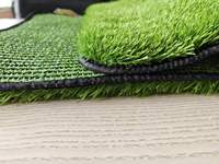Gazon artificiel haute densité pour animaux de compagnie, fil flexible résistant aux griffures des animaux, gazon facile à nettoyer pour le jeu des chiens dans la cour