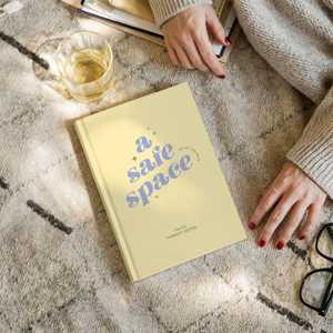 LABON <span class=keywords><strong>Diario</strong></span> Personalizado <span class=keywords><strong>de</strong></span> Tapa Dura A5 para un Espacio Seguro, con Texto Personalizado, para Salud Mental, Encuadernación Plana, Cuaderno <span class=keywords><strong>de</strong></span> Papelería, Regalo - Product Image 2