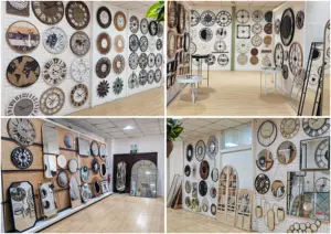 Wholesale Custom Laser Cut Wooden MDF Wall Clock For Gifts