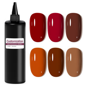 AILANUO profesional Nail Art suministro de fábrica OEM personalizar Etiqueta Privada UV Gel esmalte de uñas Soak Off Uv/LED Gel polaco 6 uds caja - Product Image 3