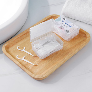 Cure-dents en plastique jetables ultra-fins, 50 pièces, pour usage familial - Product Image 3