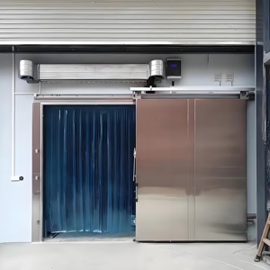 <span class=keywords><strong>Puerta</strong></span> corredera para cámara frigorífica, suministro del fabricante, <span class=keywords><strong>puerta</strong></span> de acero galvanizado para cadena de supermercado comercial - Product Image 2