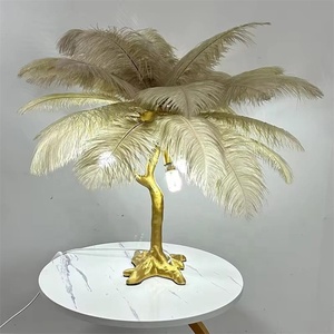 Nhựa cơ sở Bảng Led lampe vàng Nhà Máy Bán buôn trang trí hiện đại mới lạ DC Feather 15 tùy chỉnh Nordic Đèn 80 DC 5V trung - Product Image 6