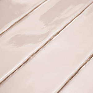 Piastrella Creta 25 Rosa 5x25 Cm 9 Mm Lucida con Bordi Irregolari - Product Image 6