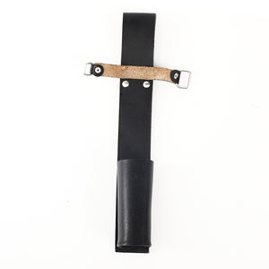 レザーヘビーデューティセキュリティバッグポーチ拡張可能なバトンホルダーアウトドアレザー戦術バトンホルダーポーチ - Product Image 1