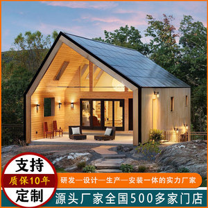 Casa de Verano Moderna de Madera, Madera Tratada a Presión, Refugio al Aire Libre para Acampar - Product Image 3