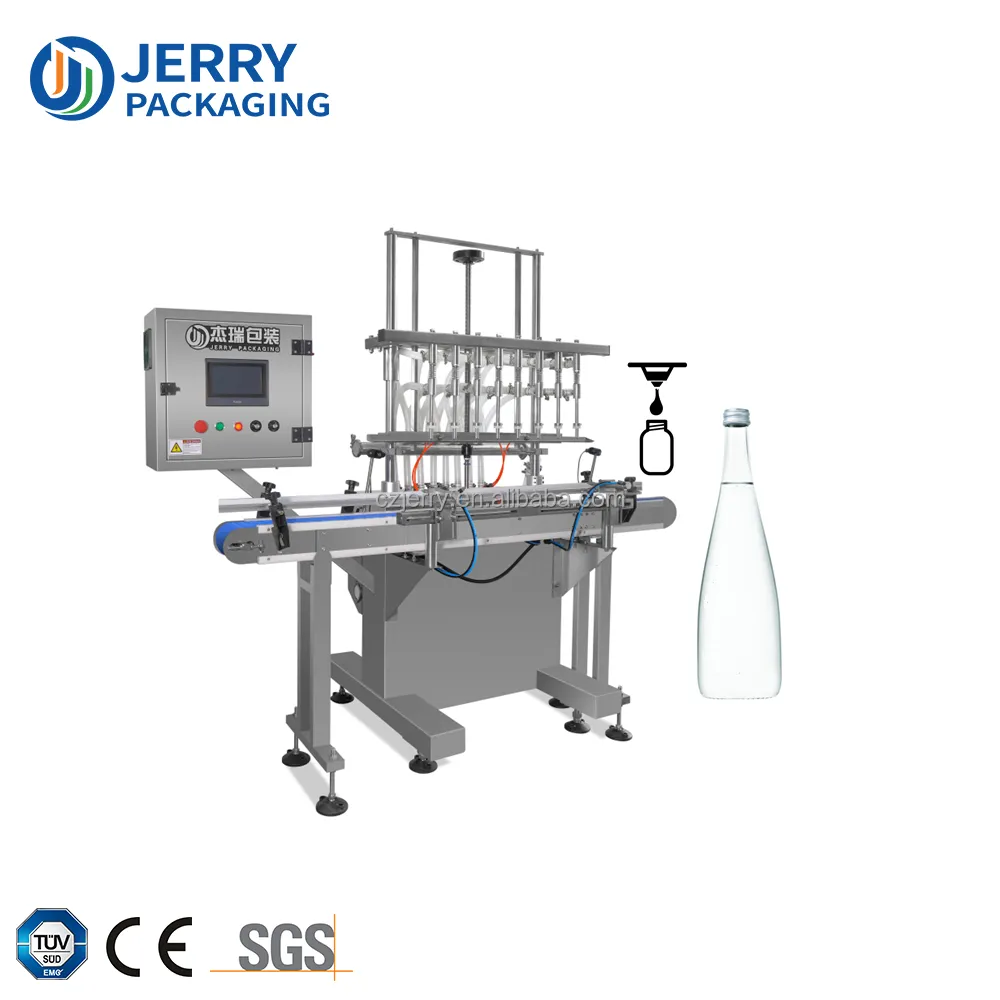 JPACKS JOF 50ml-5000ml Automatic Gravity Pressure Overflow Siphon Bottle foam liquid Filling Machine