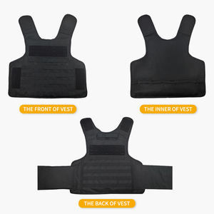 SturdyarmaChaleco TacticoカスタムGilet Tactique Tactical Vest <span class=keywords><strong>Molle</strong></span> Blackセキュリティガード戦術プレートキャリアトレーニング用 - Product Image 6