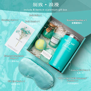 Cesta de regalo personalizada para cumpleaños y Navidad, para que se recupere pronto, para que las mujeres se autocuidado, baño de spa, regalos de tendencia de lujo, conjunto de regalo de bienestar - Product Image 2