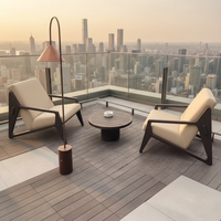 Ensemble de canapés en teck de haute qualité pour l'extérieur, ensembles de meubles de jardin, ensembles de chaises de café pour patio, ensembles de canapés Villa Bali, bois naturel du Myanmar