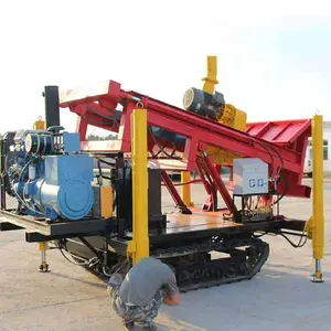 Qiyun plataforma de perfuração, maquinário 180 durável, médio e alta pressão eólica, máquina de perfuração de água profunda